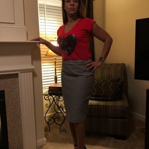 Pencil skirt perfect for work or evening out